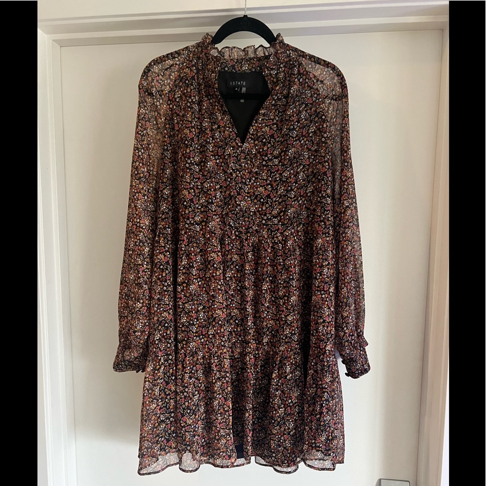 1 State Floral Babydoll Dress - NWT